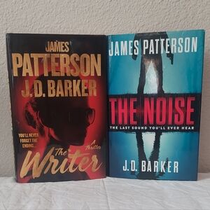 James Patterson and JD Barker Book Bundle: The Noise & Writer